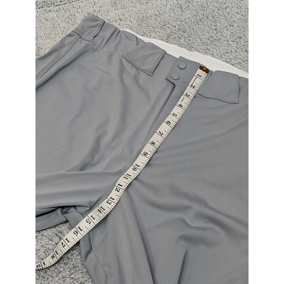Nike Vapor Select High "Knicker" Baseball Pants Grey/Black Piping Mens Size 3XL. - Picture 9 of 15